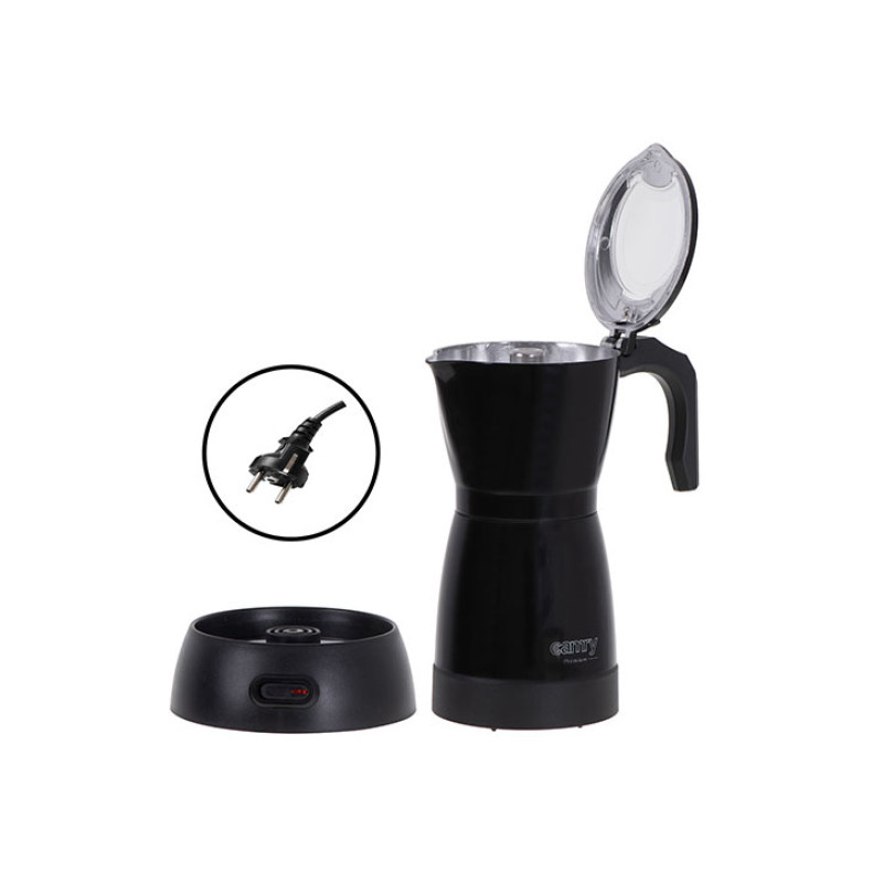 Elektrisks kafijas aparāts 480W, CR 4415 black, CAMRY